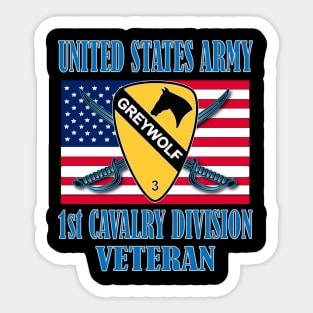 1st Cavalry Division- 3rd Brigade Sticker